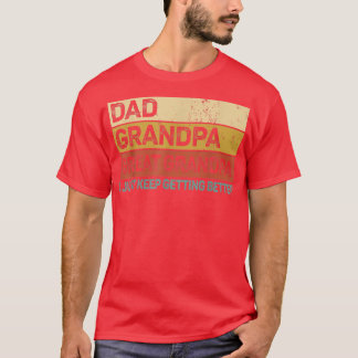 Mannen vaders Dag Gift van opa T-shirt
