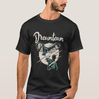 Mannen valk Funny Falconer Gift Picking T-shirt