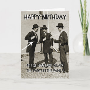 mannen VAN 1890 MET BEER HAPPY BIRTHDAY FUNNY Kaart