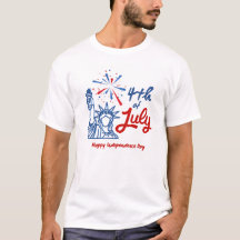Mannen van 4 juli t-shirt