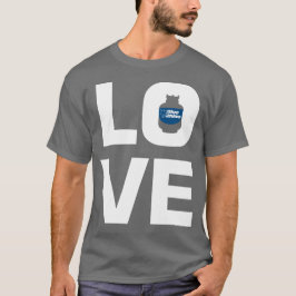 Mannen van Blue Rhino "Love" T-shirt
