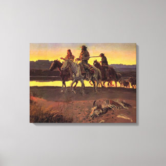 Mannen van Carson Canvas Afdruk