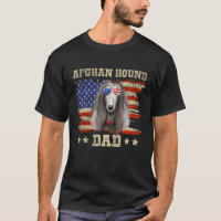 Mannen van de Afghaanse hond Dad Merica American F