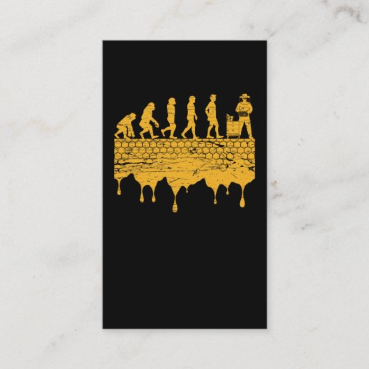 Mannen van de bijenteelt visitekaartje (Voorkant)