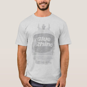 Mannen van de blauwe Rijn "vervorming" T-shirt