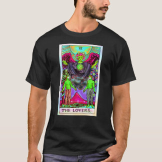 Mannen van de Coronavirus Tarot-kaart T-shirt