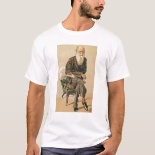 Mannen van de Dag, nr. 33, Charles Darwin T-shirt
