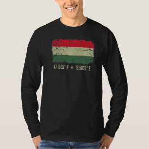 Mannen van de Hongaarse vlag Vrouwen Hongaars Heri T-shirt