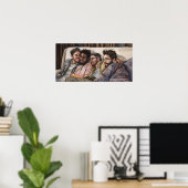 Mannen van de kade hangen uit poster (Thuiskantoor)