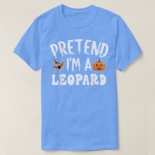 Mannen van de leopard Halloween Costume Women K T-shirt (Design voorkant)