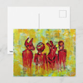 "Mannen van een bepaalde smaak" Briefkaart (Voorkant / Achterkant)