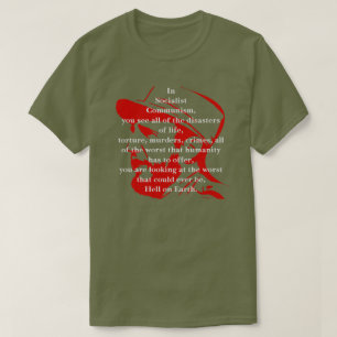 Mannen van het Cubaanse communisme en het socialis T-shirt
