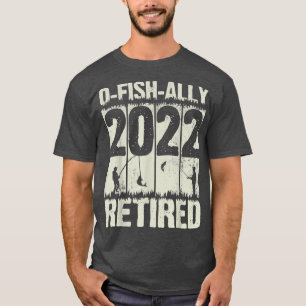 Mannen van het jaar 2022 in ruste Gevist pensioenf T-shirt