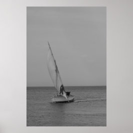 Mannen van het zee poster