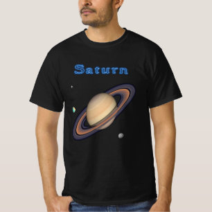 Mannen van Saturnus-t-shirts T-shirt