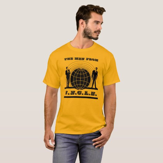 Mannen van UNCLE 01 T-shirt (Voorkant volledig)