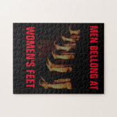 MANNEN VAN VROUWENGEZET LEGPUZZEL (Horizontaal)