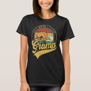 Mannen vatten het Man de mythe de Legende Familie T-shirt