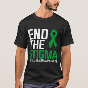 Mannen verbreken ketens van stigma beëindigen het t-shirt