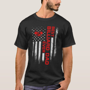 Mannen Verenigde Staten Amerikaanse vlag Beste Bi T-shirt