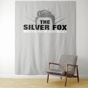 Mannen verjaardagsfeest achtergrond banner tapijt wandkleed