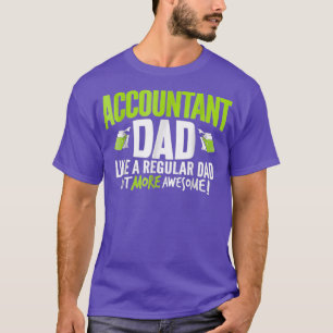 Mannen verslaggever vader vaderdag grappiger Gewel T-shirt