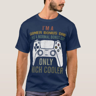 Mannen videogame Gamer Bonus Pap Apparel, grappig  T-shirt