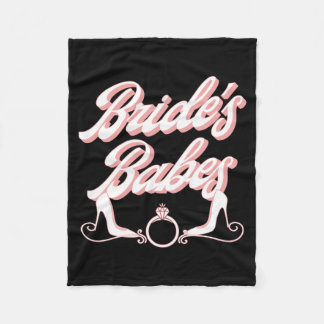 Mannen Vintage Retro Bruiden Meisjes Bachelorette  Fleece Deken