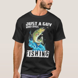 Mannen visser - gewoon een man die van Vist houdt T-shirt