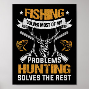 Mannen Vist de meeste van mijn problemen op, Deer  Poster