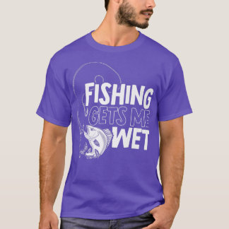 Mannen Vist mij Natte Fisher Vist 2559 T-shirt