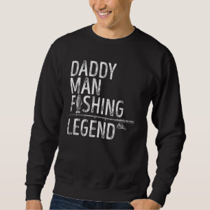 Mannen Vist papa Man Vist Legend Proud Fisher Trui