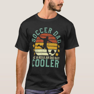 Mannen voetbalvader Funny Soccer Player & Fan Fath T-shirt
