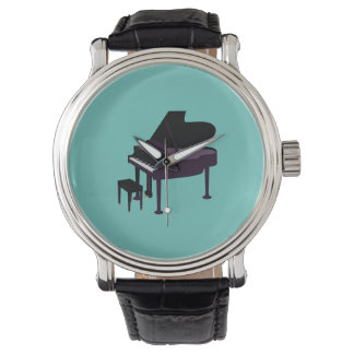 Mannen volgen horloge