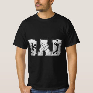 Mannen volleyball Football van volleybal vader Tea T-shirt