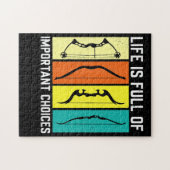 Mannen voor boogschieten Hunter Gift Archers Costu Legpuzzel (Horizontaal)