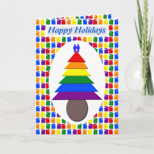 Mannen voor de regenboog en Cadeaus Aangepast Kaart