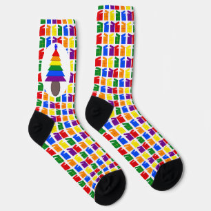 Mannen voor de regenboogvisserij en Cadeaus Sokken