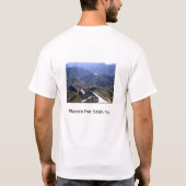 Mannen voor en achter t-shirt (Achterkant)