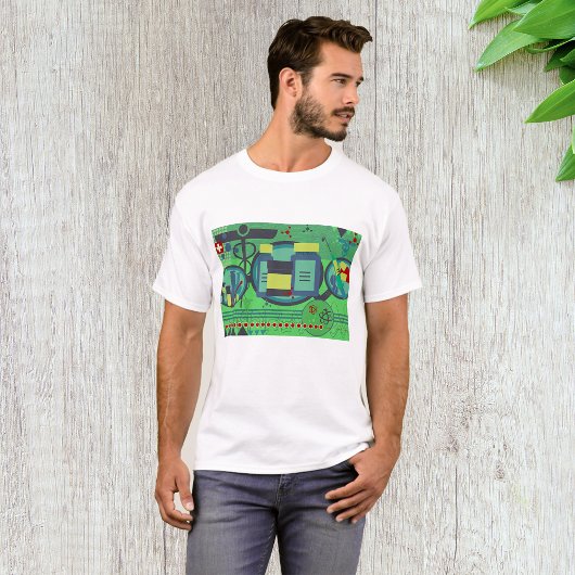 Mannen voor geneeskunde en wetenschap t-shirt