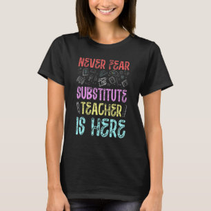 Mannen vrezen nooit dat de ondergeschikte leraar h t-shirt