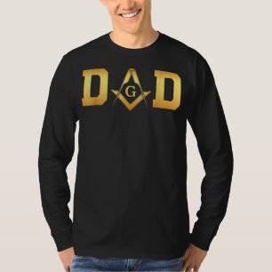 Mannen vrijmetselaar vader Vaderdag T-shirt