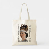 Mannen Vrouwen De koningin van Groot-Brittannië El Tote Bag (Achterkant)