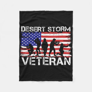Mannen Vrouwen Desert Shield Dierenarts Desert Sto Fleece Deken