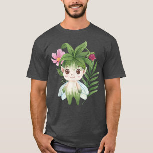 mannen vrouwen, grafisch, fairy grunge cottagekern t-shirt