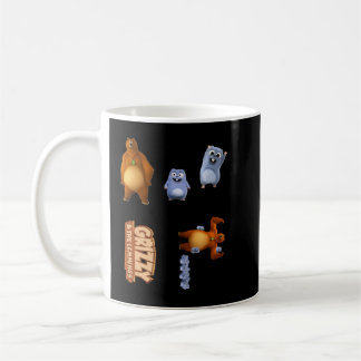 Mannen vrouwen Grizzy en Lemmings Funny Kinder Gif Koffiemok