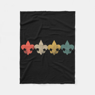 Mannen Vrouwen Jongens Meisjes Retro Vintage Verke Fleece Deken