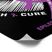 Mannen Vrouwen Kind ik Draag Paars Im a Fighter Ep Poster (Hoek)