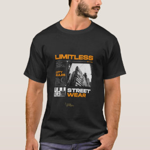 Mannen Vrouwen Streetwear stad modern T-shirt