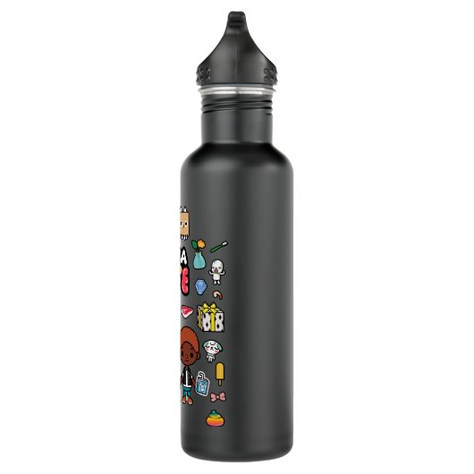 Mannen vrouwen Toca App Development Boca Studio Fu Waterfles (Rechts)